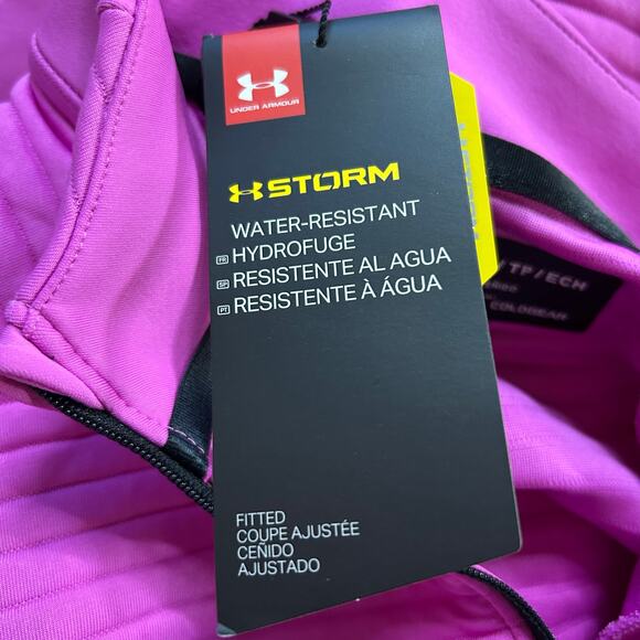 Under Armour Storm Daytona 1/4 ZIp Pullover Size XS Golf Hiking Cycling Travel - Picture 5 of 6